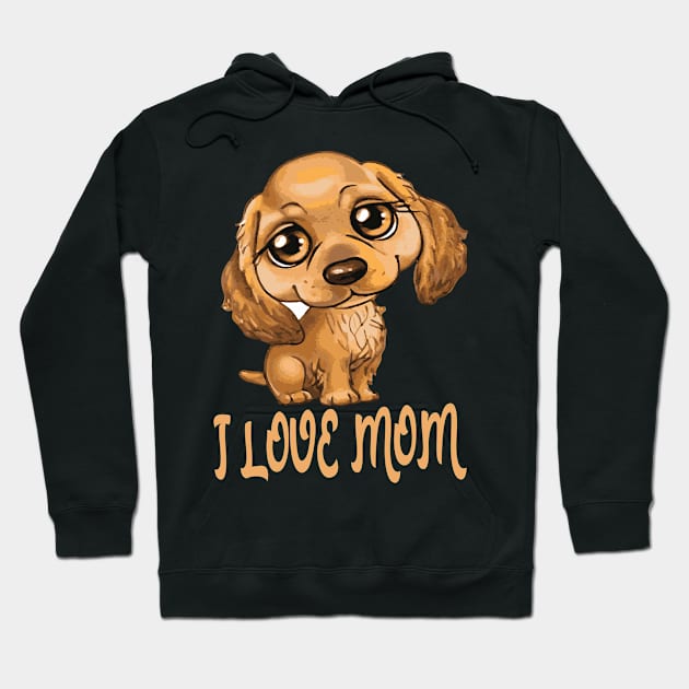 Dog Motif Dog Lover Gift Idea Design Hoodie by Shirtjaeger